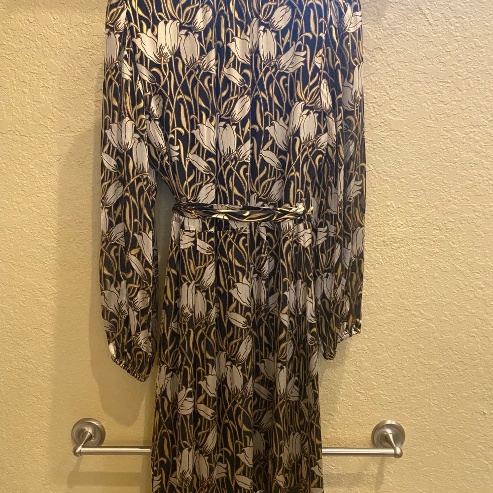 Banana Republic Brown and White High Low Dress - Picture 5 of 6